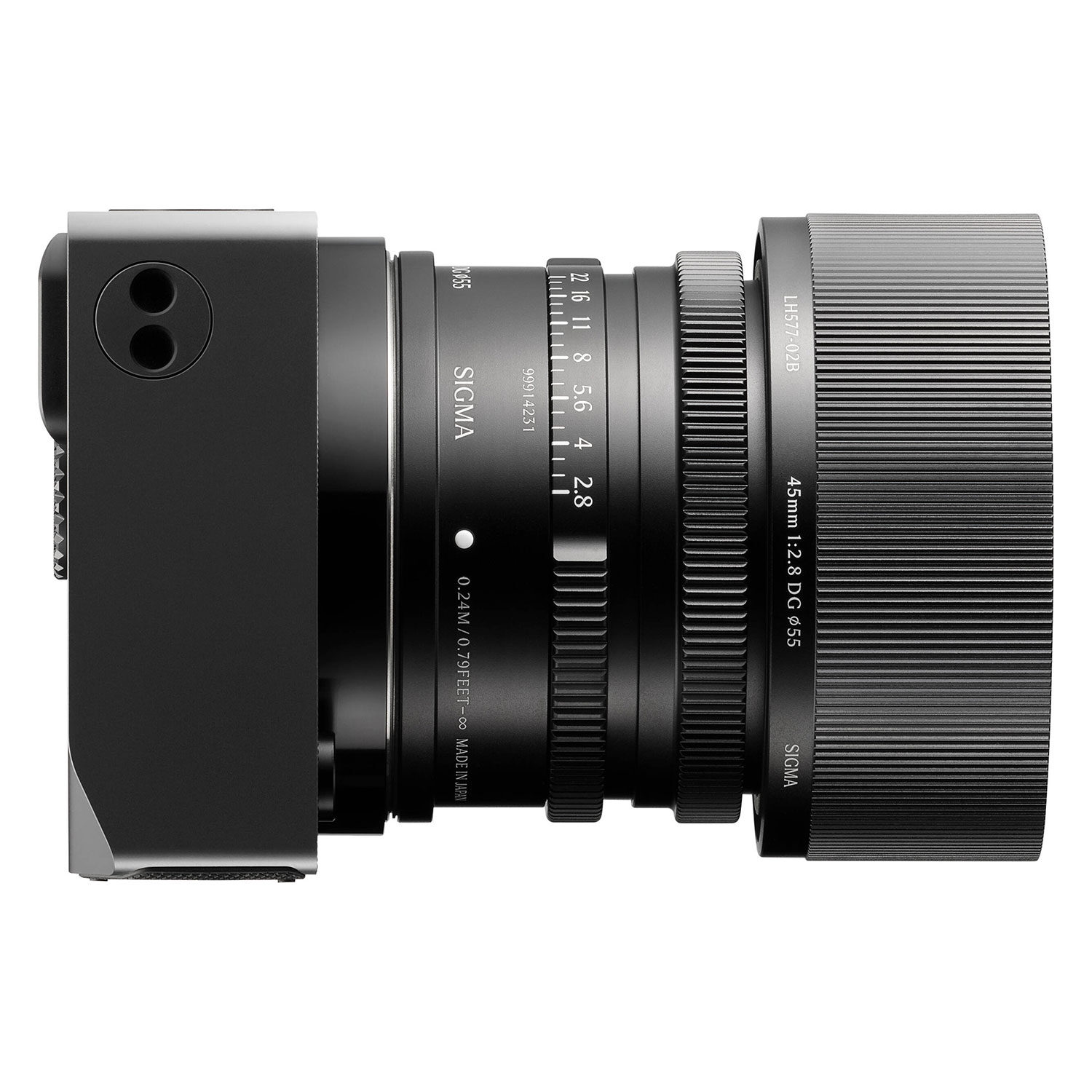 Sigma BF Body Zwart L-Mount – Demomodel