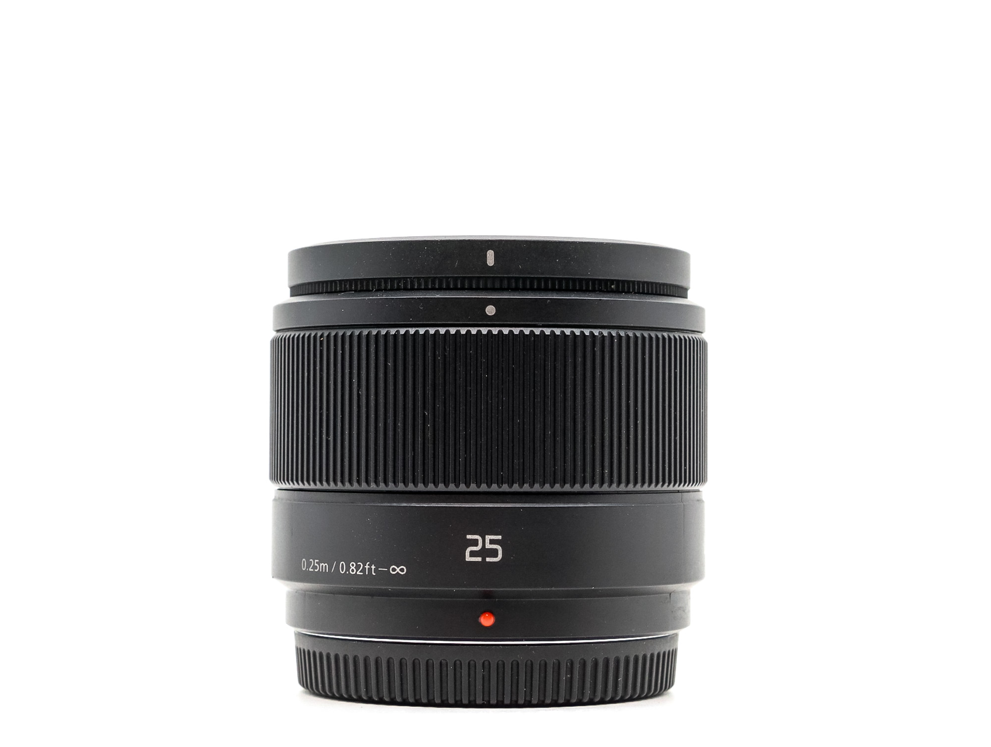 Panasonic G 25mm f/1.7 zwart (witte doos)