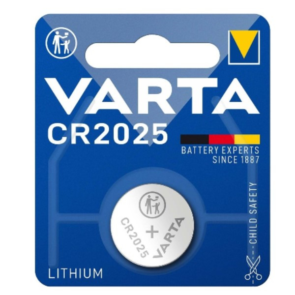 Varta CR2025 3V Lithium Knoopcelbatterij