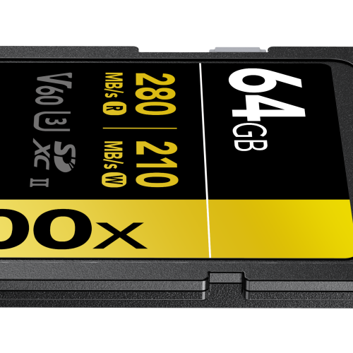 Lexar SDXC 64 GB SD PRO UHS-II U3 V60 1800x