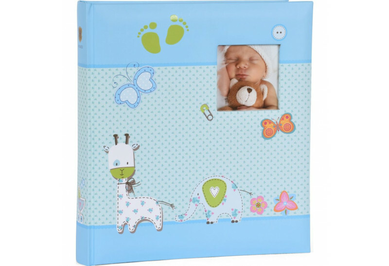 Henzo Babyalbum Baby Moments blauw 98.405.07