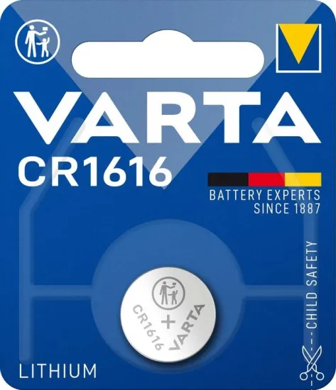 Varta CR1616 3V Lithium Knoopcelbatterij