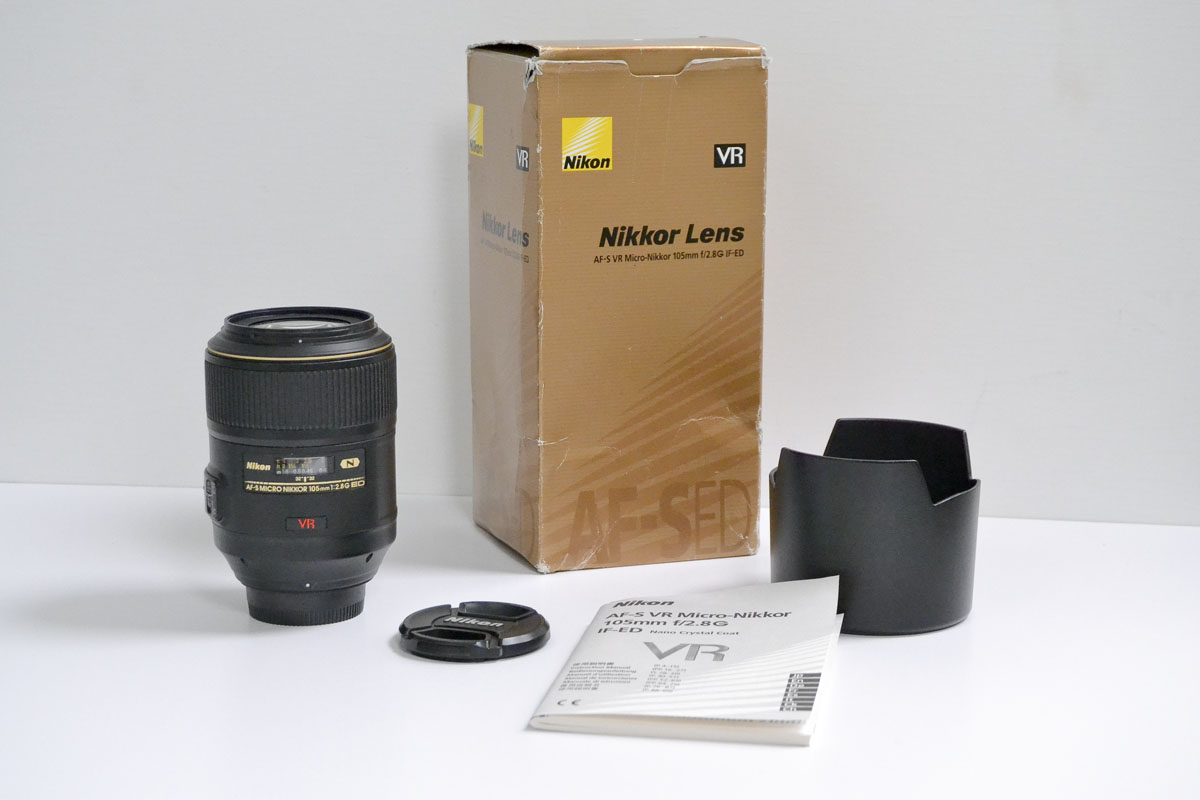 Occ NIKKOR AF-S MICRO 105mm f/2.8G IF ED VR,