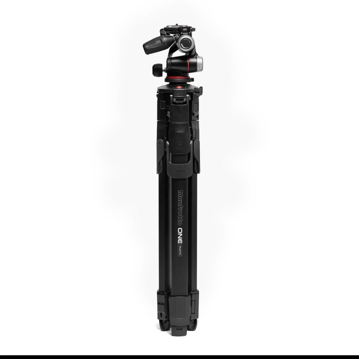 Manfrotto ONE Photo Aluminium Statief met XPRO 3-Wegkop – MKONEPA-3W