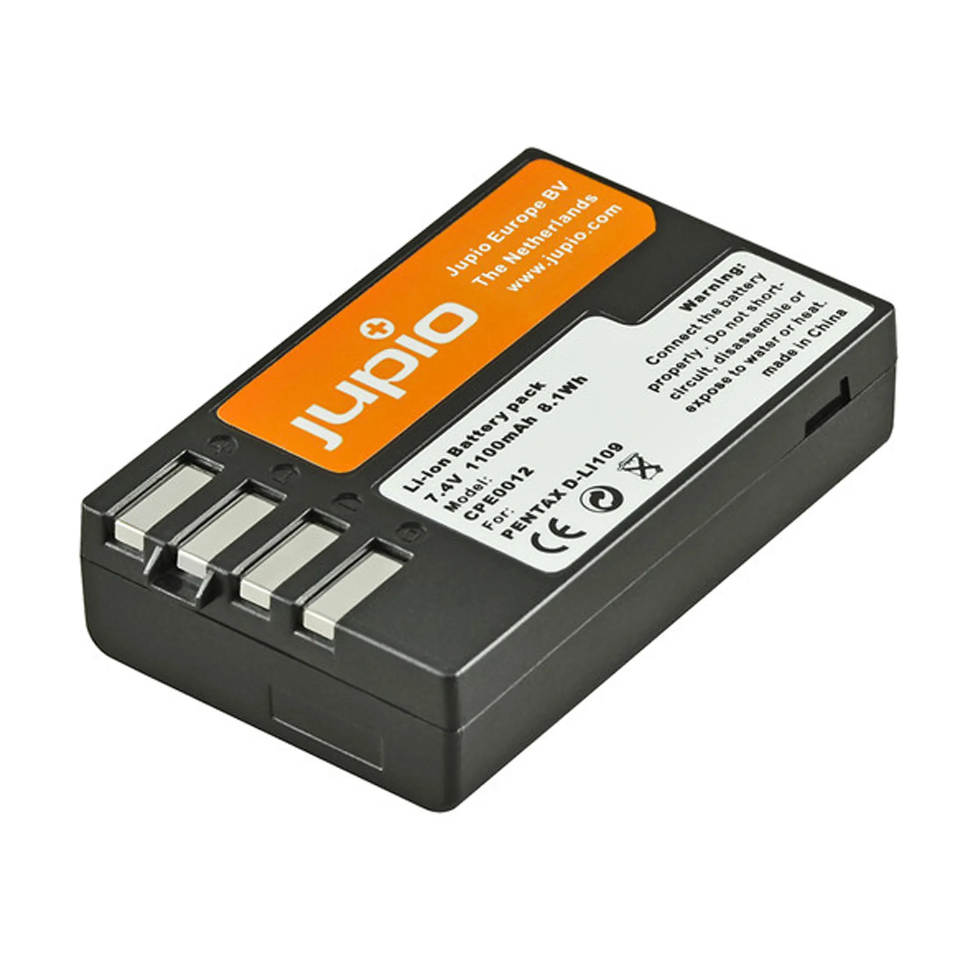 Jupio Pentax D-Li109 1100mAh CPE0012
