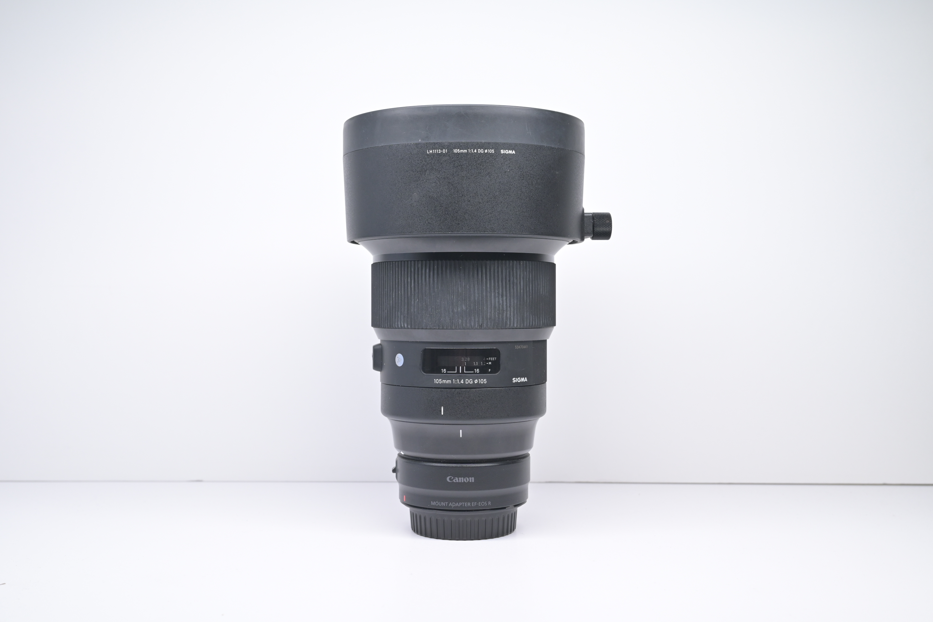 Occasion Sigma 105mm f/1.4 DG HSM Art (Canon EF) + EF-RF Adapter 