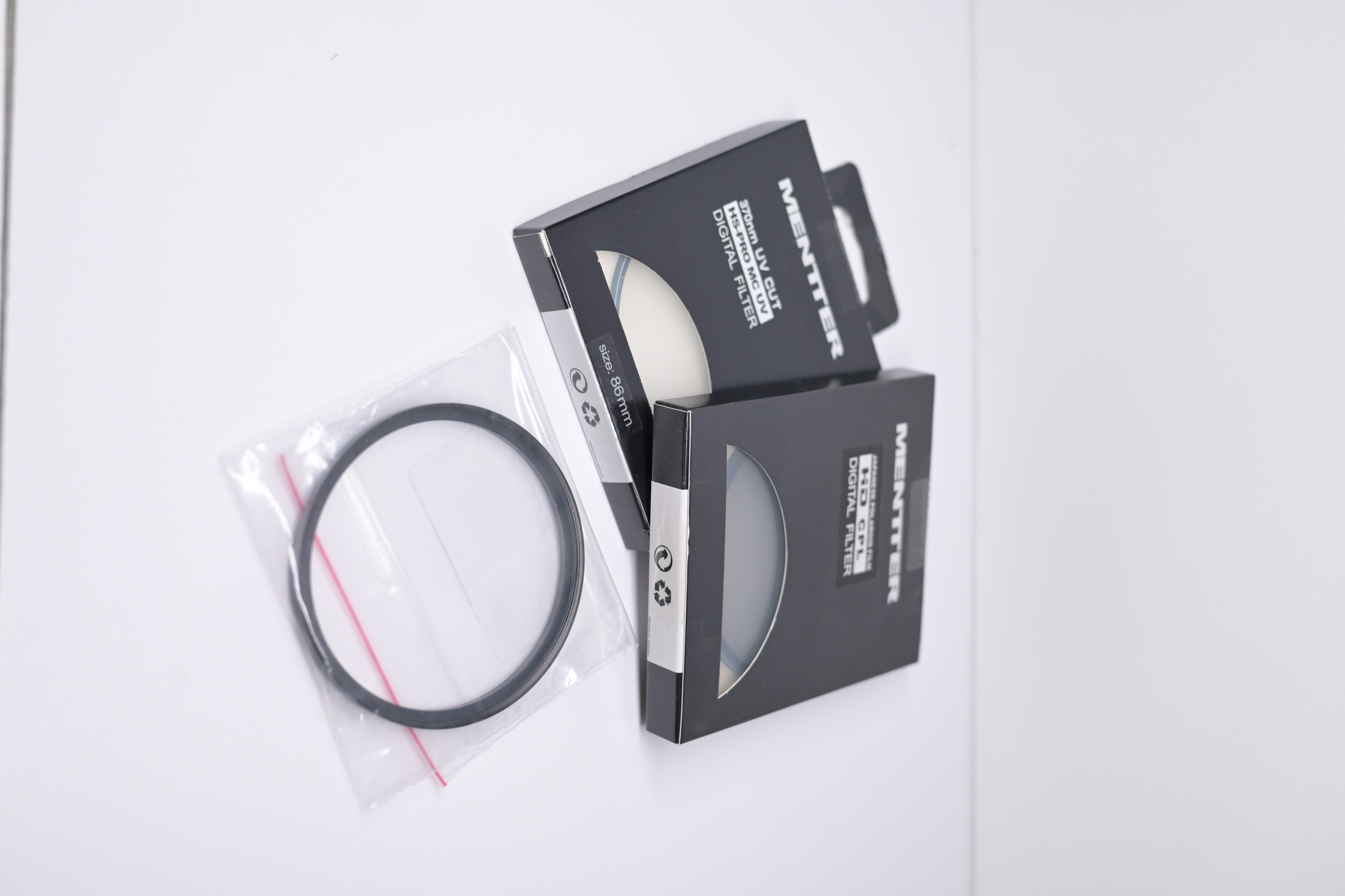 Filterset 82mm - 86mm Protector / CPL / Step-Up Ring 