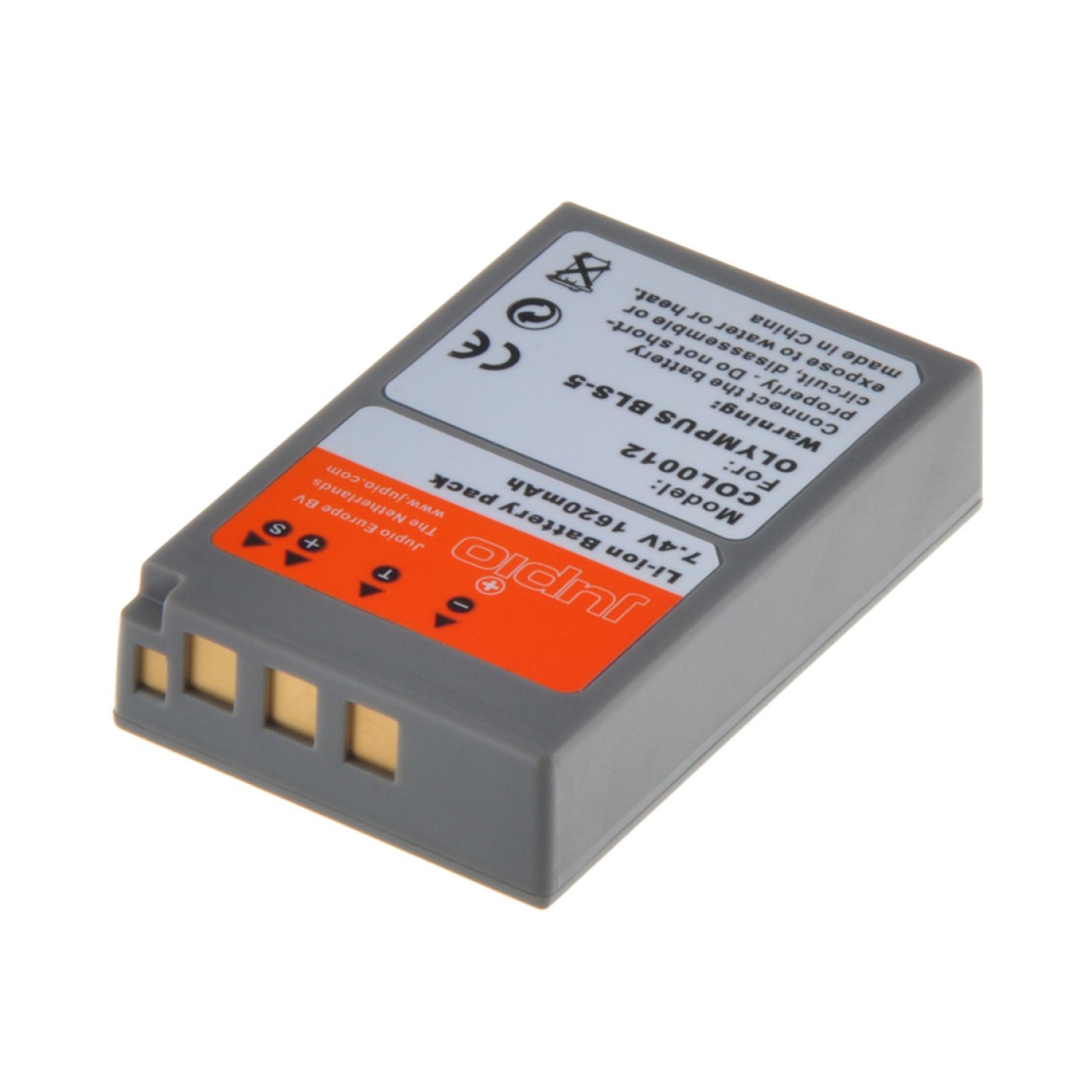 Jupio Olympus BLS-5/ PS-BLS5/ PS-BLS50 1210mAh COL0012