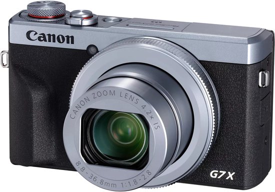 Canon Powershot G7X Mark III Zilver