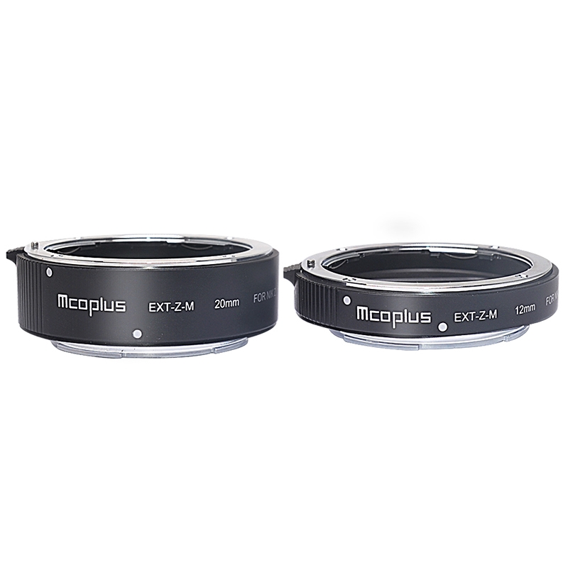 MCO Plus Extension Tube Set 12+20 mm voor Nikon Z
