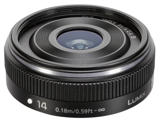 Panasonic G 14mm F2.5 II asph. zwart