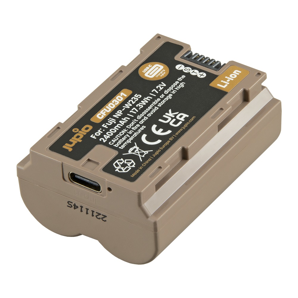 Jupio Fujifilm NP-W235 2400 mAh Ultra C CFU0301