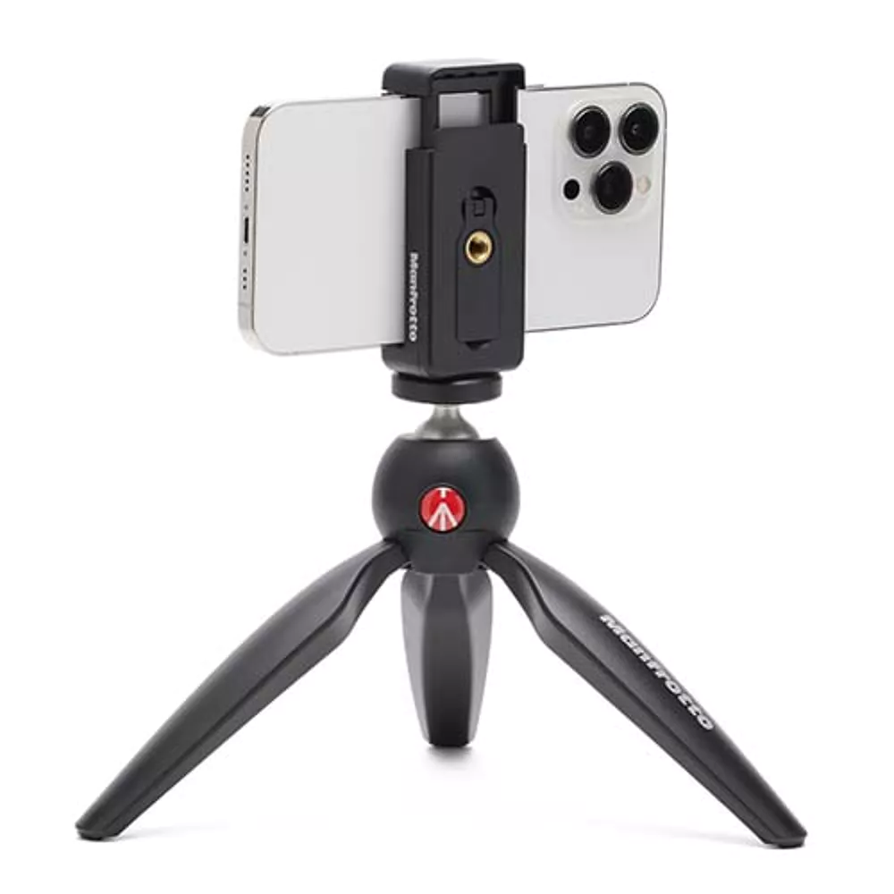 Manfrotto PIXI Mini-Statief met Smartphone-Klem