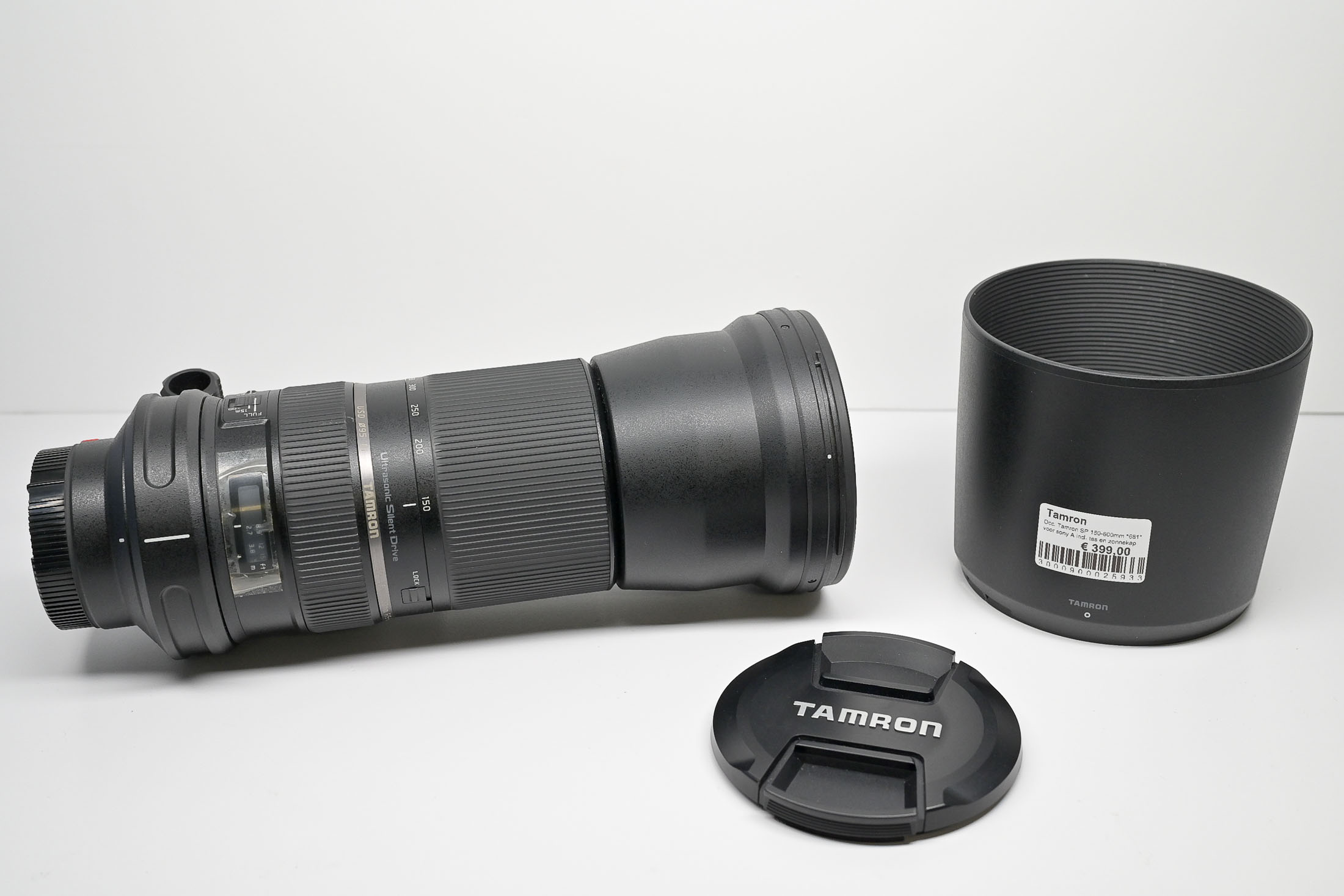 Occ. Tamron 150-600mm  voor Sony A  *681*