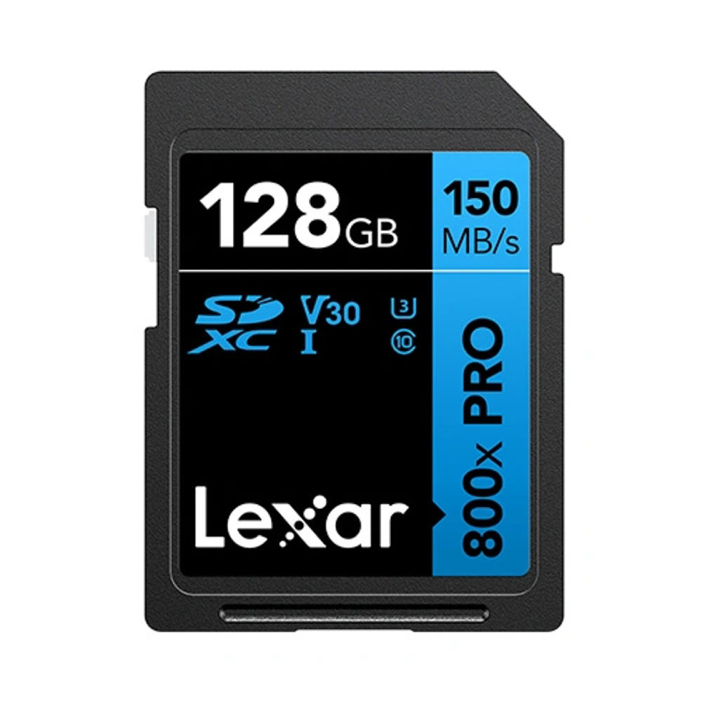 Lexar SDXC Blue Series UHS-I 800x 128GB V30