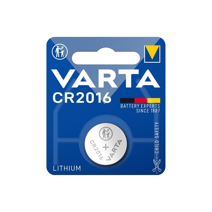 Varta CR2016 3V Lithium Knoopcelbatterij