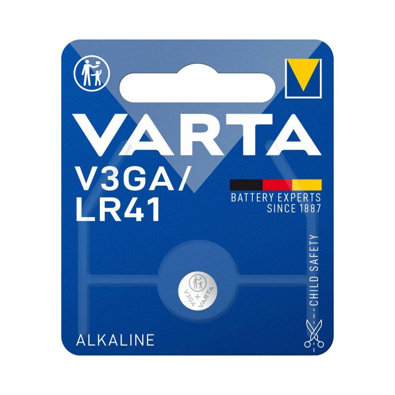 Varta V3GA / LR41 1,5V Alkaline Knoopcelbatterij