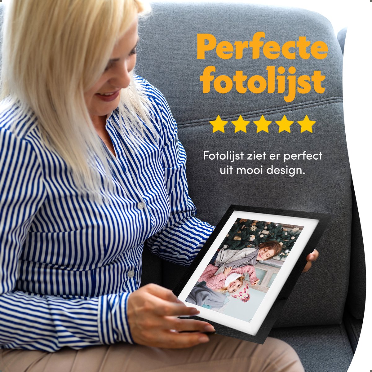Digitale fotolijst WF-105T-BL Zwart Hout Frameo WiFi Digitale fotolijst WF-105T-BL Zwart Hout Frameo WiFi