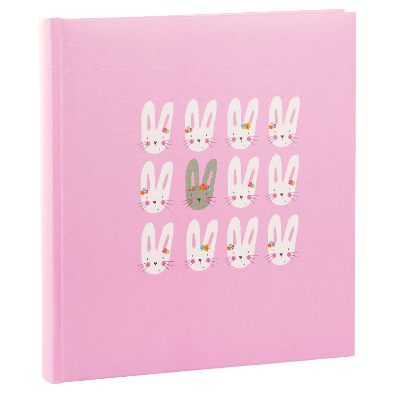 Goldbuch " Cute Bunnies " Babyalbum  Pink  