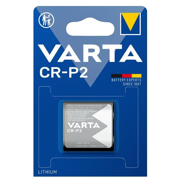 Varta CR-P2 6V Lithium Batterij