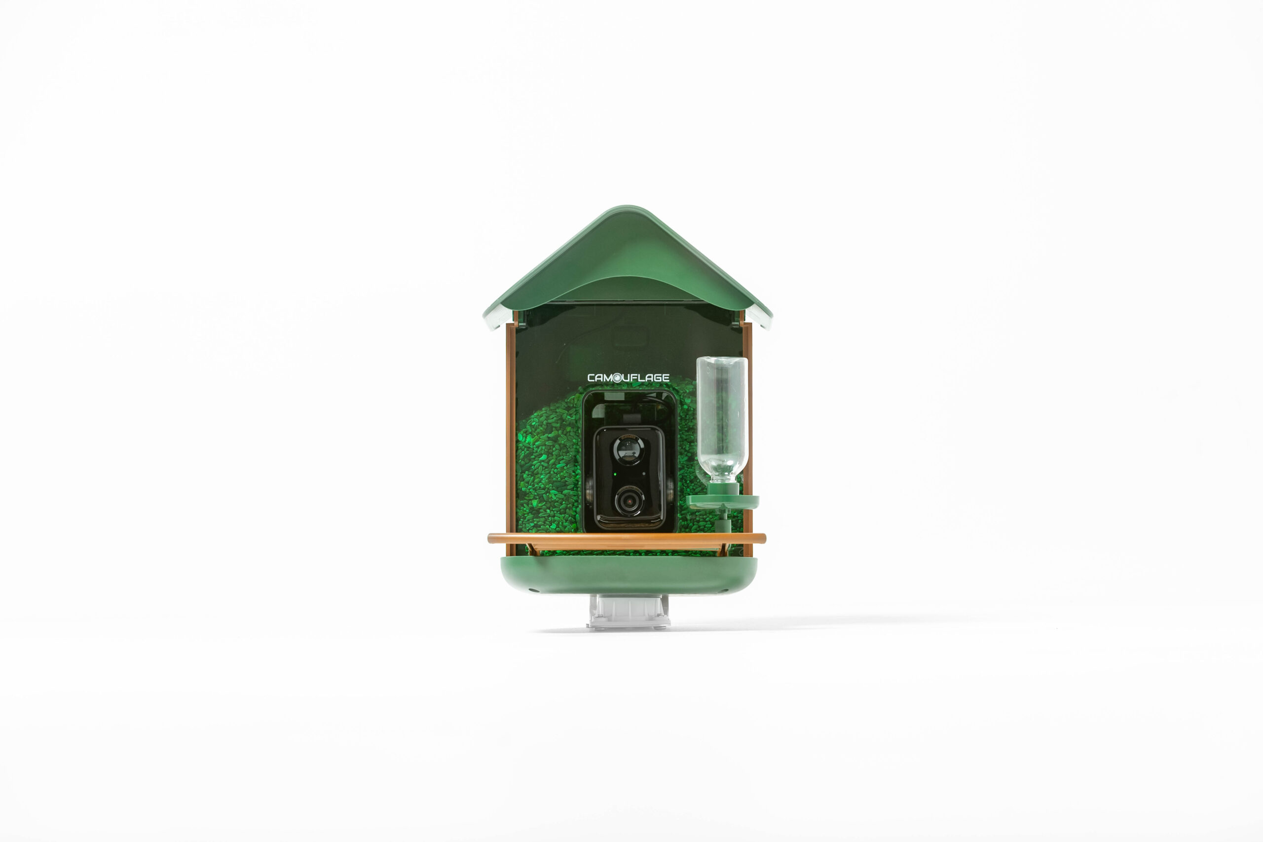 Camouflage EZ-BirdFeed 1 vogelvoederaar met AI-camera