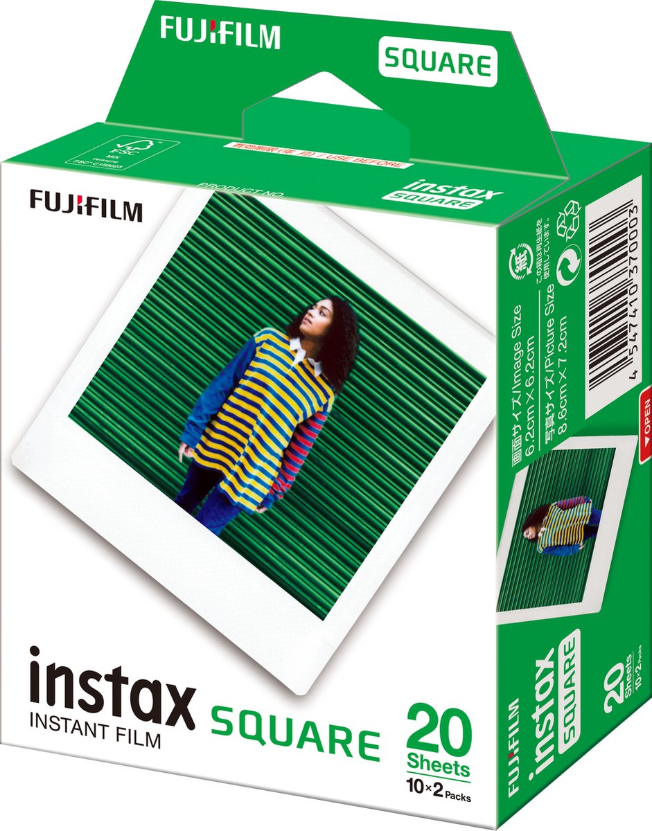 Fujifilm INSTAX FILM SQUARE Duo pack