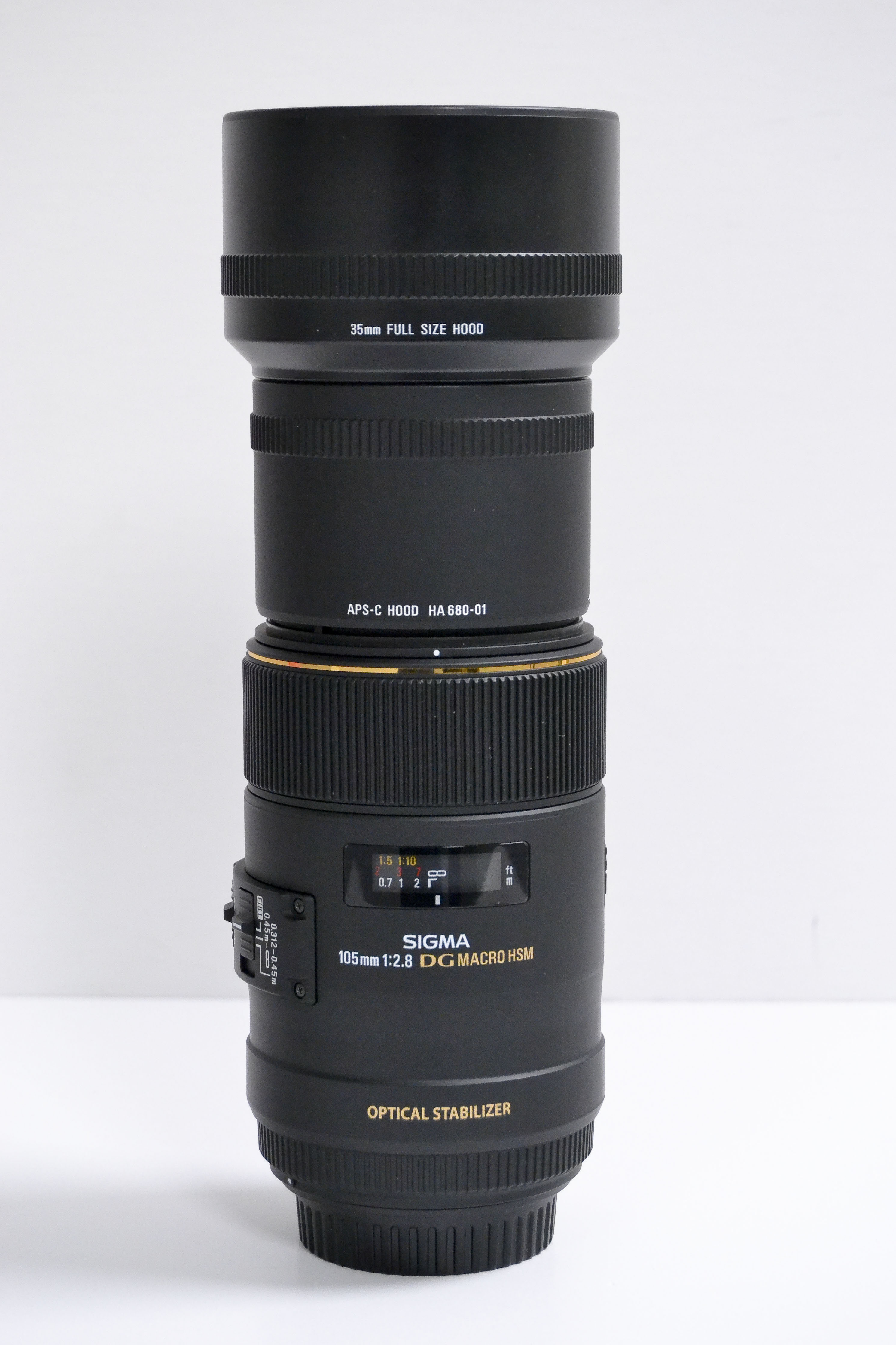 Occ. Sigma 105mm F2,8 DG Macro HSM IS voor Canon