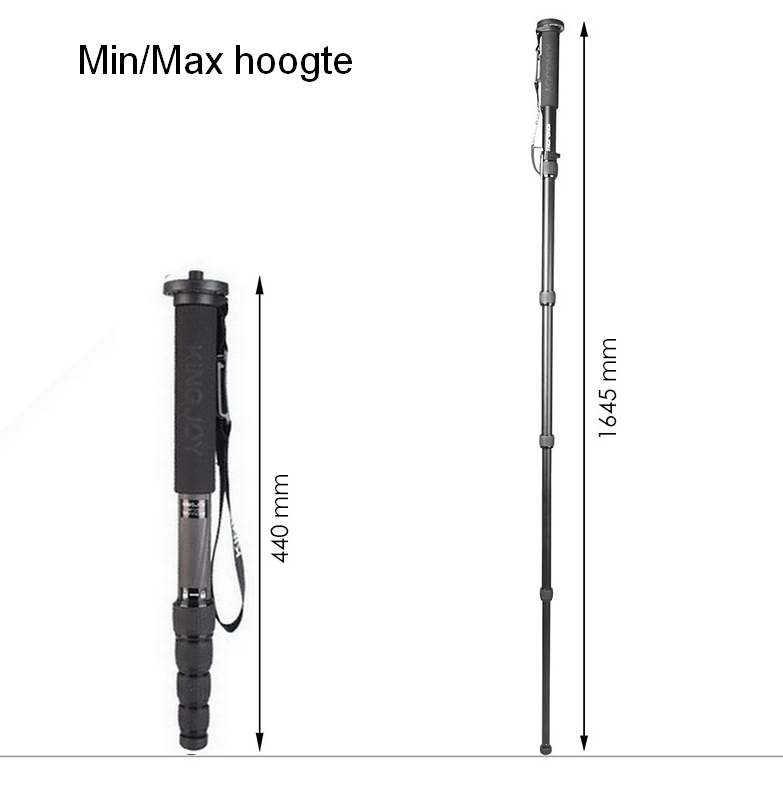 Kingjoy MP-329M Carbon + VT-20M Camouflage Monopod