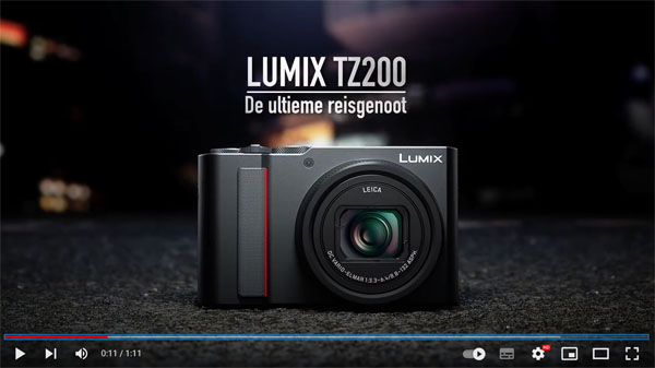 Link naar Panasonic TZ200 Videoclip