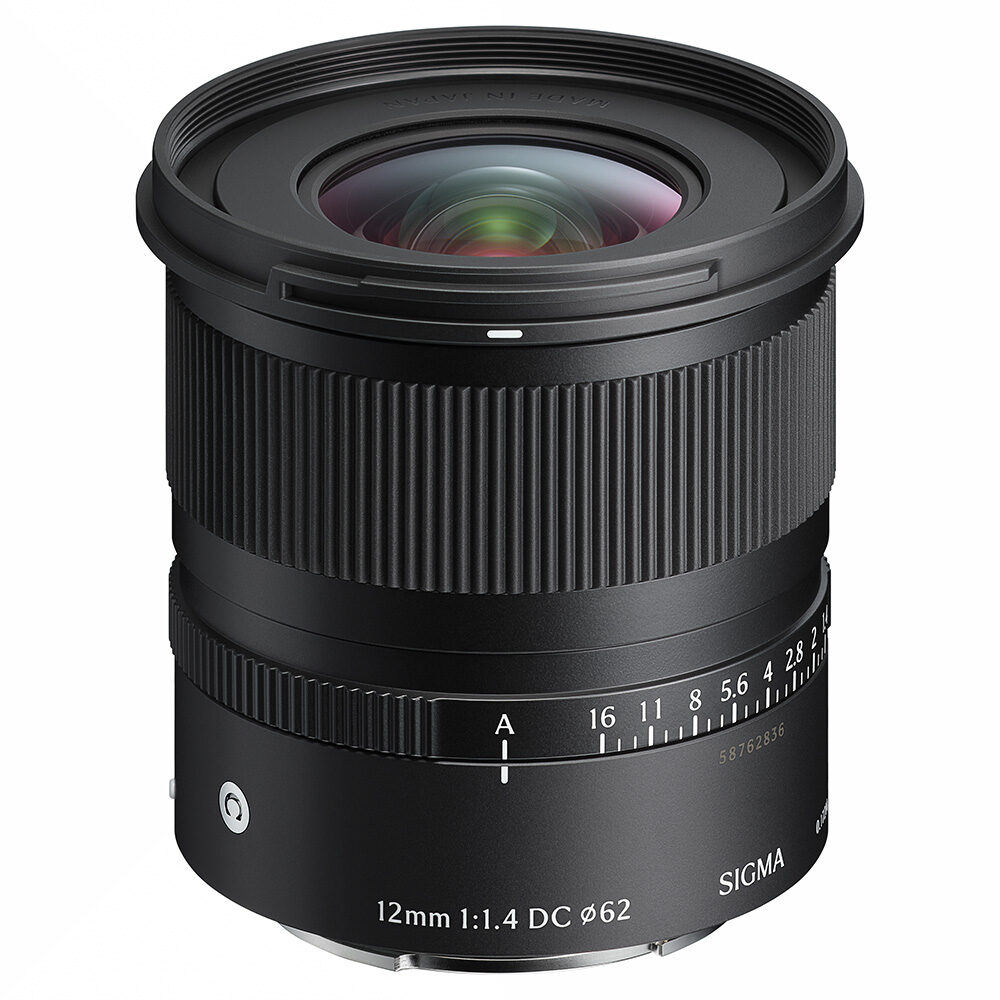 Sigma 12mm f/1.4 DC Contemporary Sony E-mount objectief