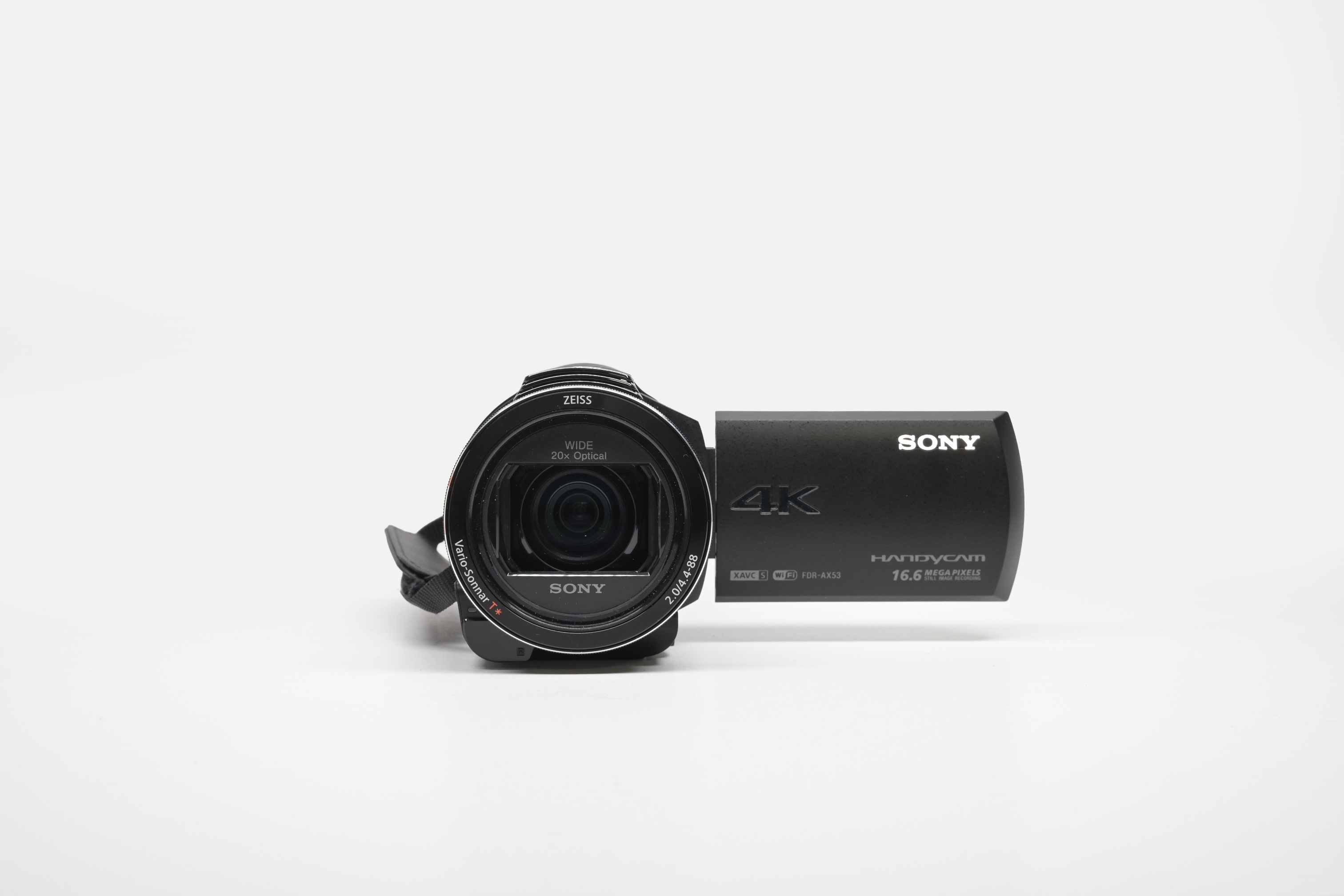 Sony FDR-AX53 4K Handycam (Occasion) + Nieuwe Jupio Lader Set *691*