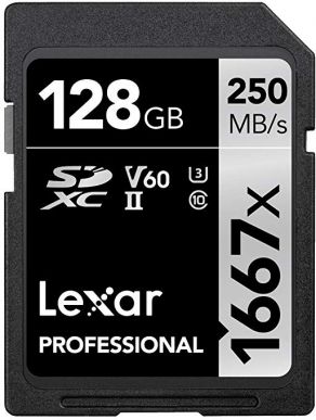 Lexar SDXC Professional UHS-II 1667x 128GB