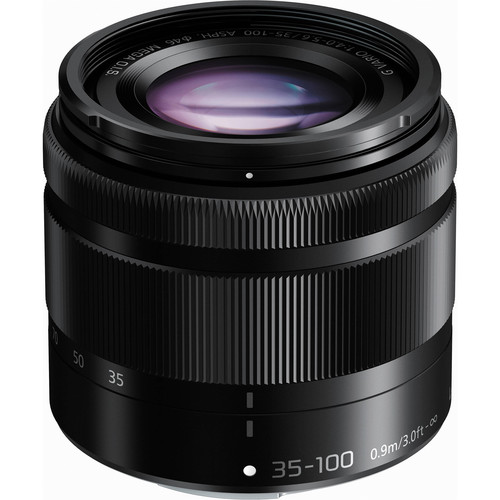 Panasonic G Vario 35-100mm f4.0-5.6 zwart OIS uit een kit