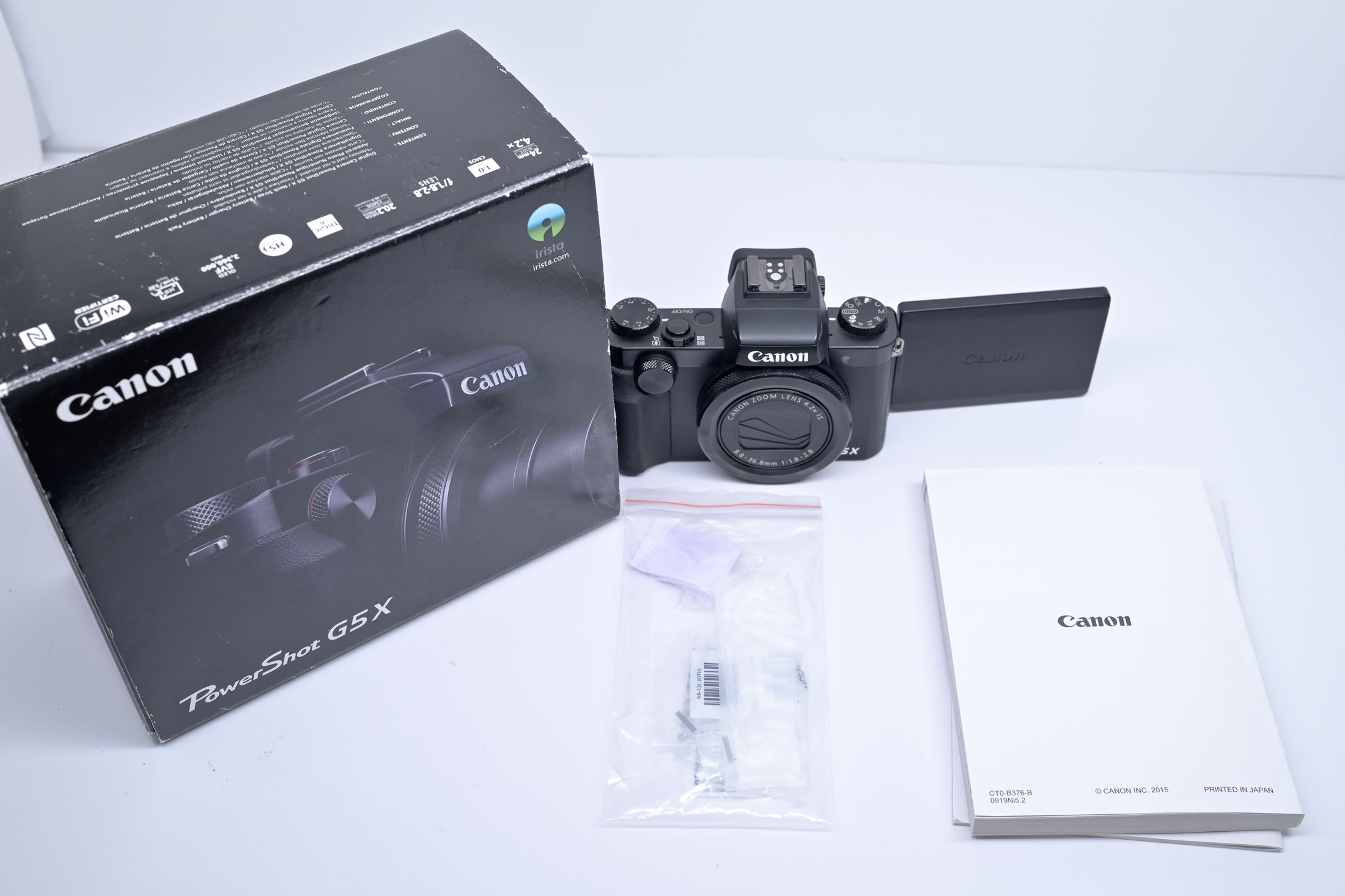Occ.Canon Powershot G5X  *621*