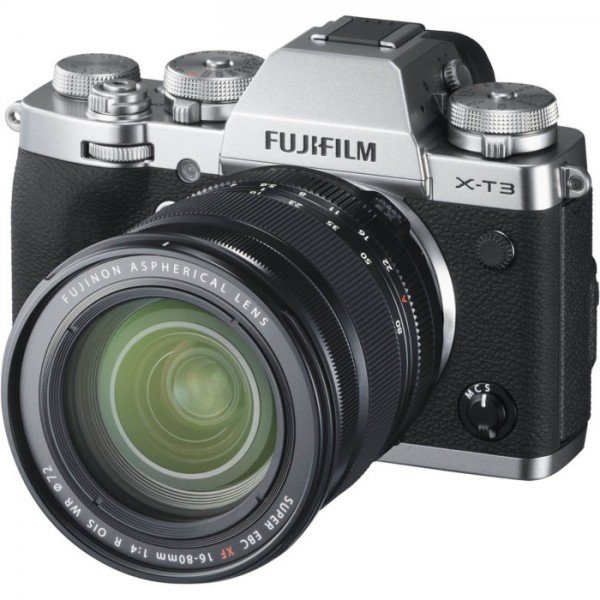 FUJIFILM X-T3  Zilver / XF16-80mm F4.0 R OIS WR Kit