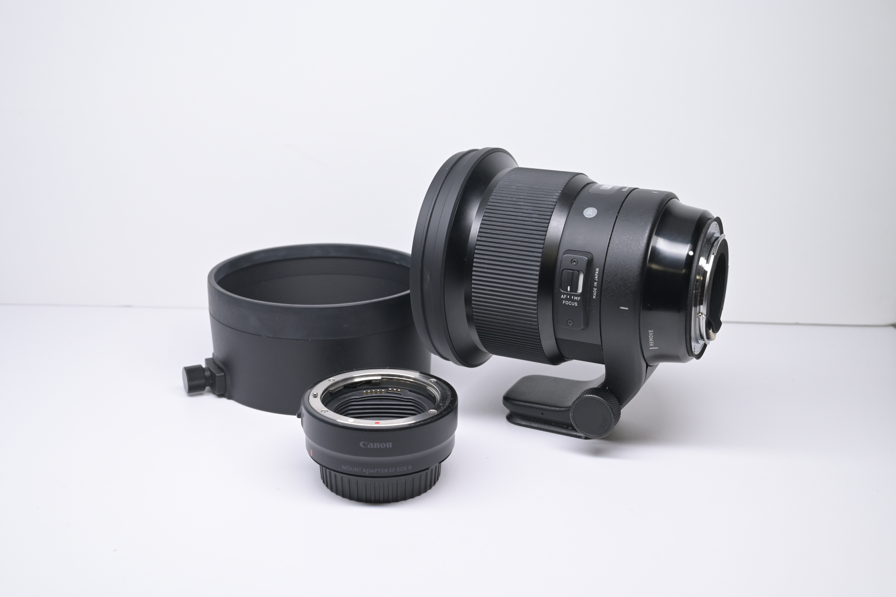 Occasion Sigma 105mm f/1.4 DG HSM Art (Canon EF) + EF-RF Adapter 