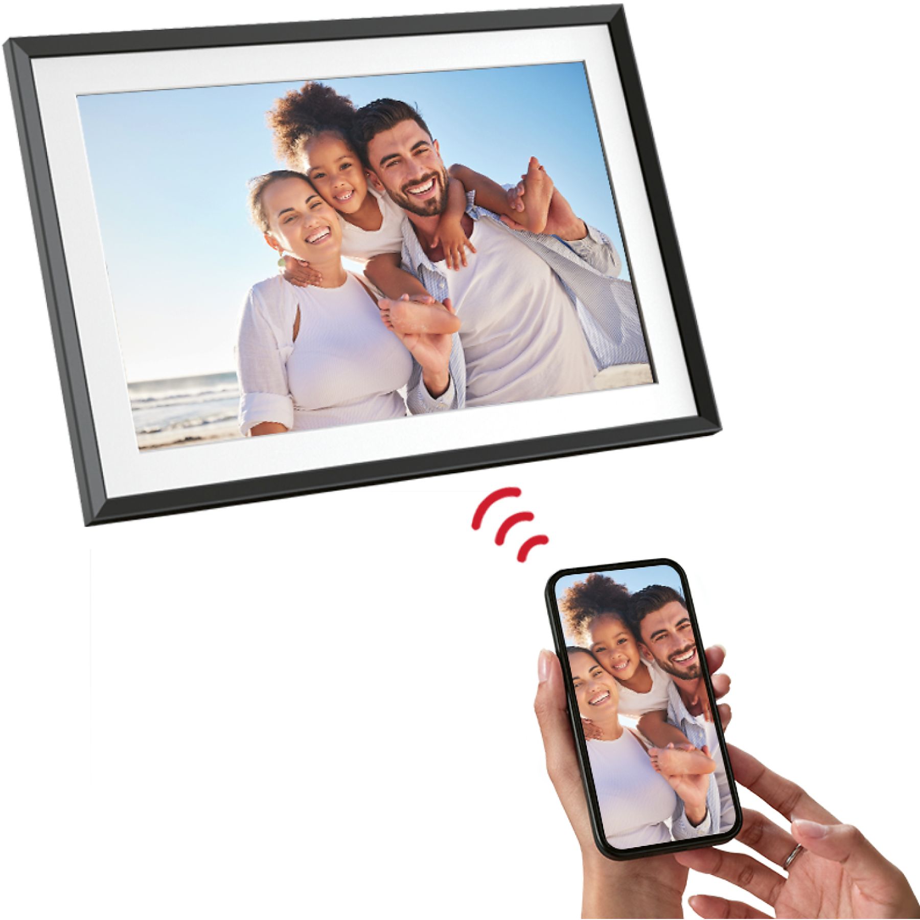 Agfaphoto WiFi fotolijst 10 inch Zwart