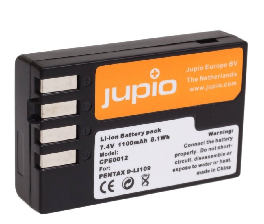 Jupio Pentax D-Li109 1100mAh CPE0012