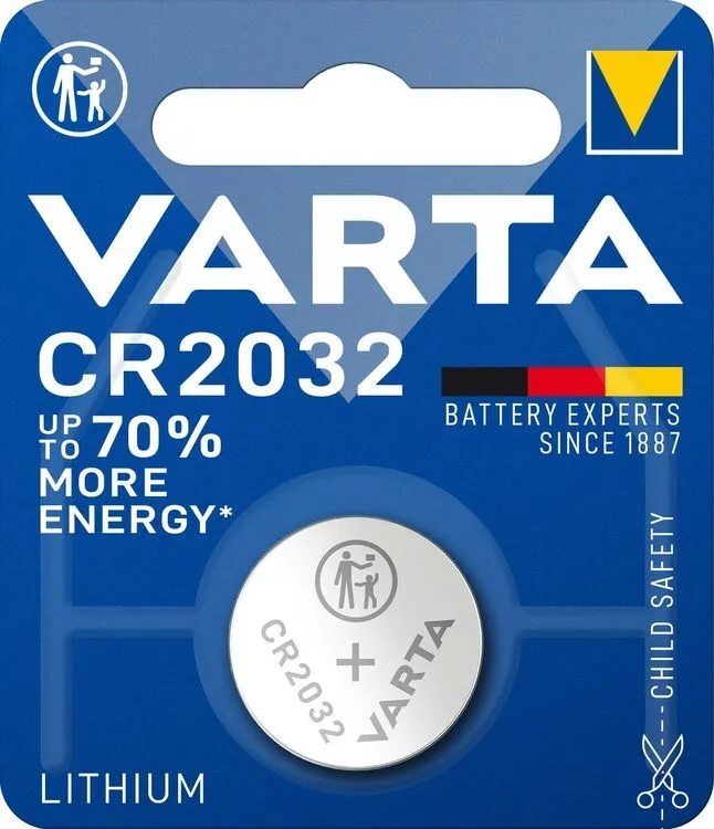Varta CR2032 3V Lithium Knoopcelbatterij