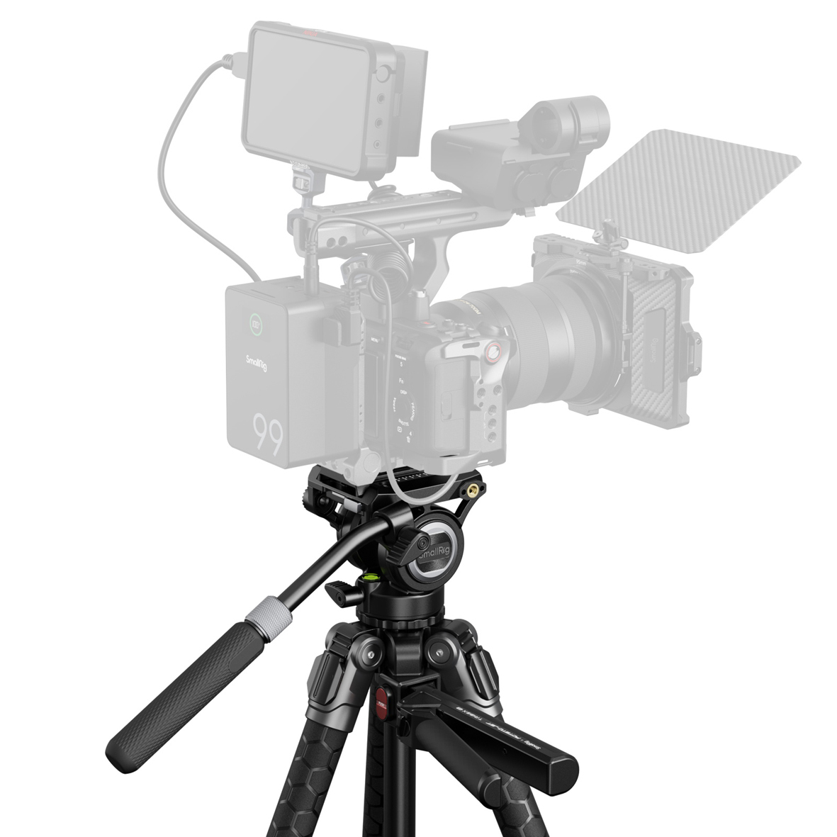 SmallRig 5305 x Potato Jet TRIBEX SE Hydraulic Tripod