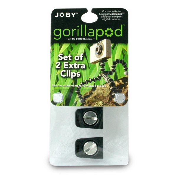 Joby Original GorillaPod Clips 2 Units Black