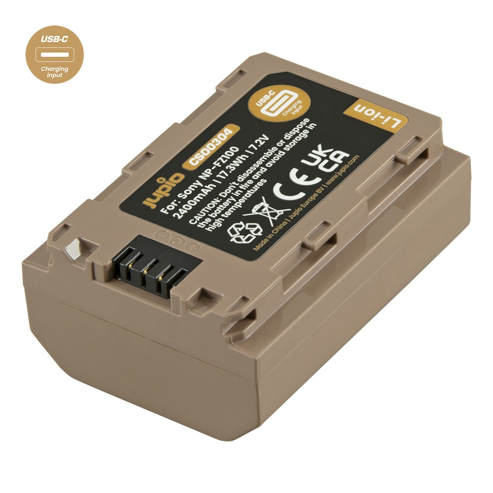 Jupio Sony NP-FZ100 2400 mAh Ultra C CSO0304