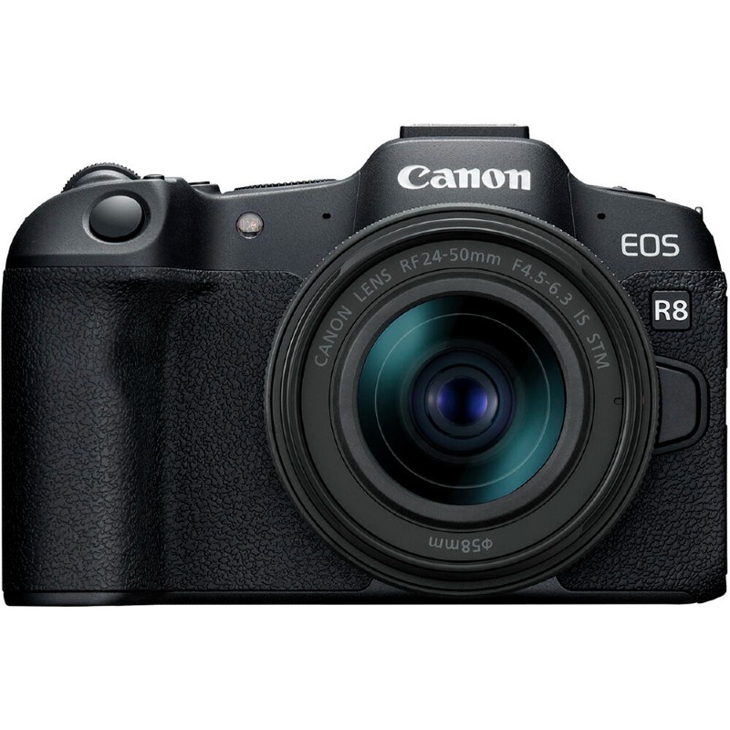 Canon EOS R8 + RF 4,5-6,3 /24-50 mm IS STM