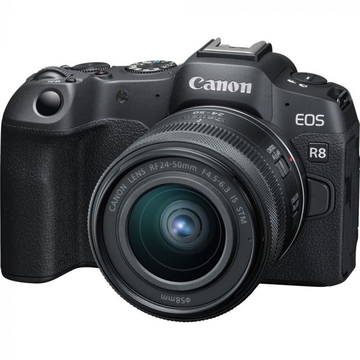 Canon EOS R8 + RF 4,5-6,3 /24-50 mm IS STM