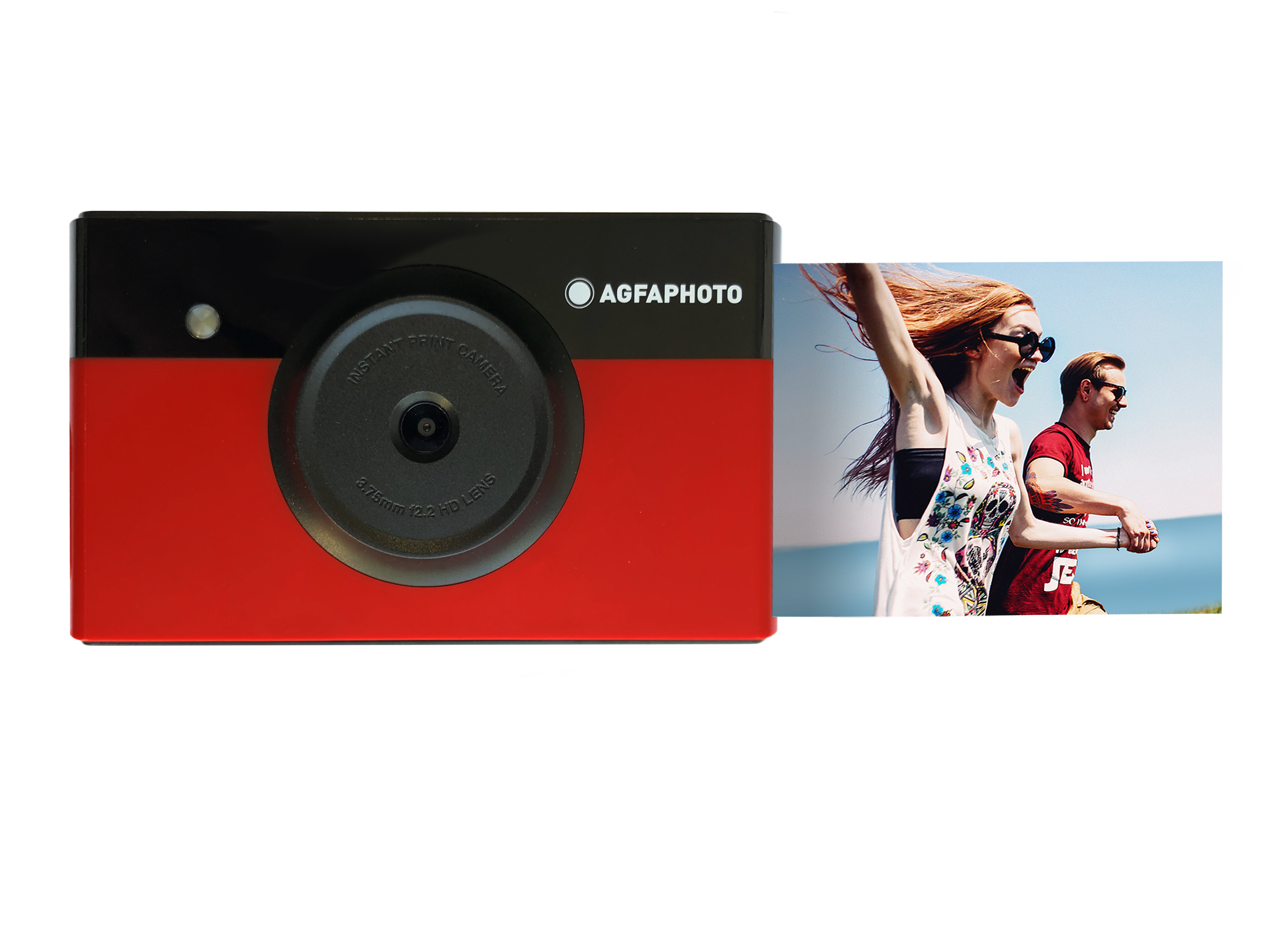 Agfa Mini Shot 2*3 Red, camera - printer