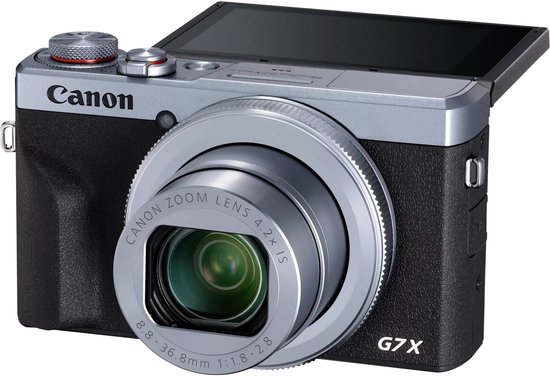 Canon Powershot G7X Mark III Zilver
