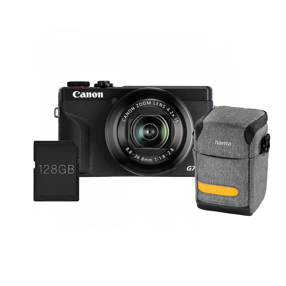 Canon PowerShot G7 X Mark III Zwart Starterkit